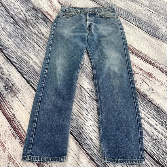 Vintage Levi’s 505 Orange Tab Straight Leg Jeans 1970’s - Picture 2 of 11
